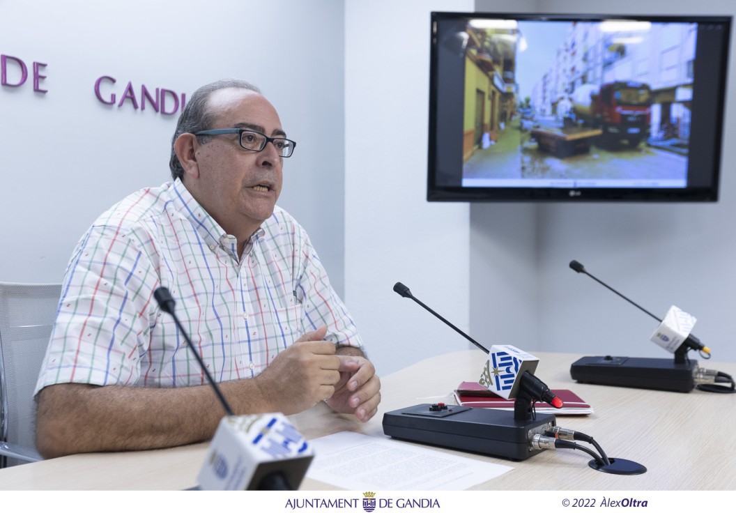 El Plan de Viales Gandia continúa sin descanso con una inversión de 1 millón de euros