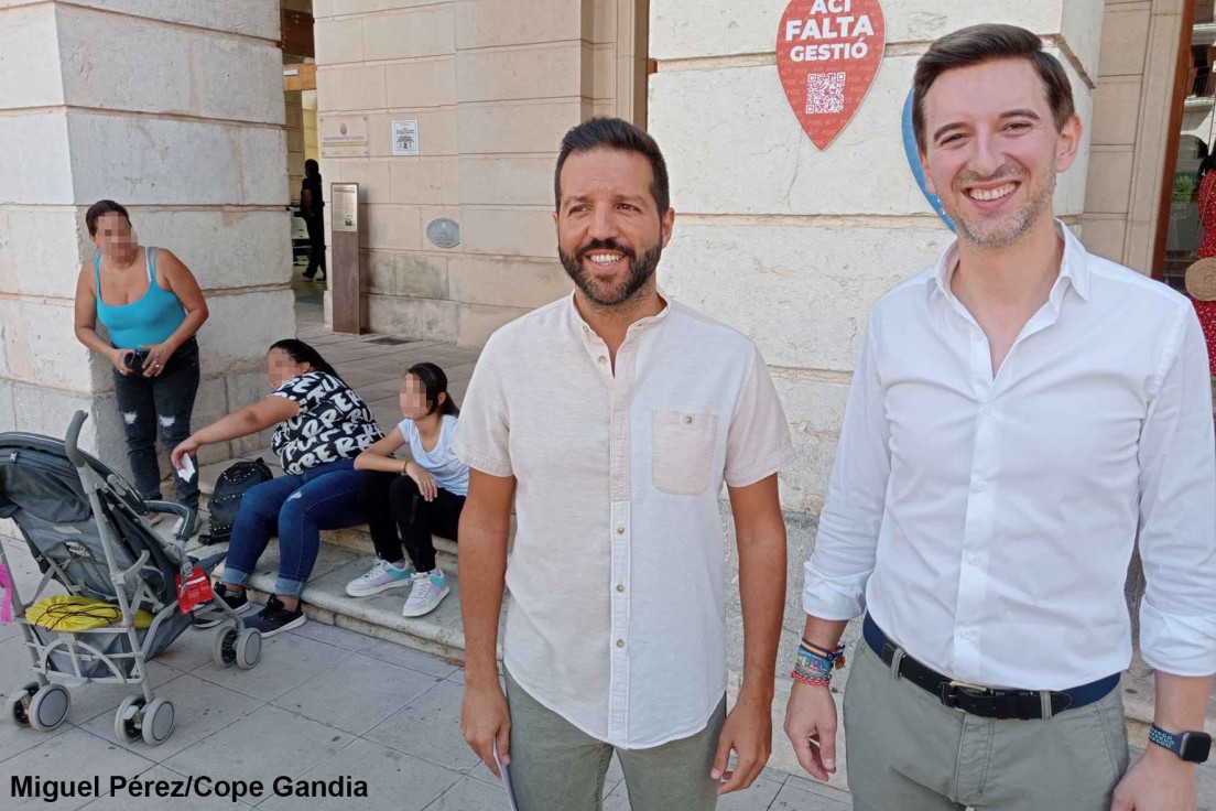 El PP inicia el curso político en Gandia con la campaña 'Ací falta gestió'