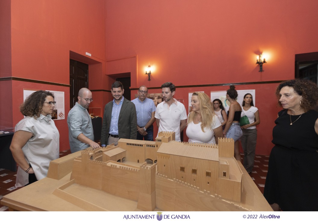 El Palau Ducal exhibe hasta diciembre la exposición sobre la Gandia que diseñó  San Francisco de Borja