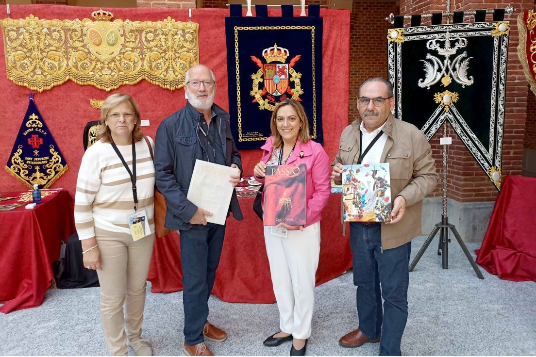 La Semana Santa de Gandia participa en el 33 Encuentro Nacional de Cofradías en León