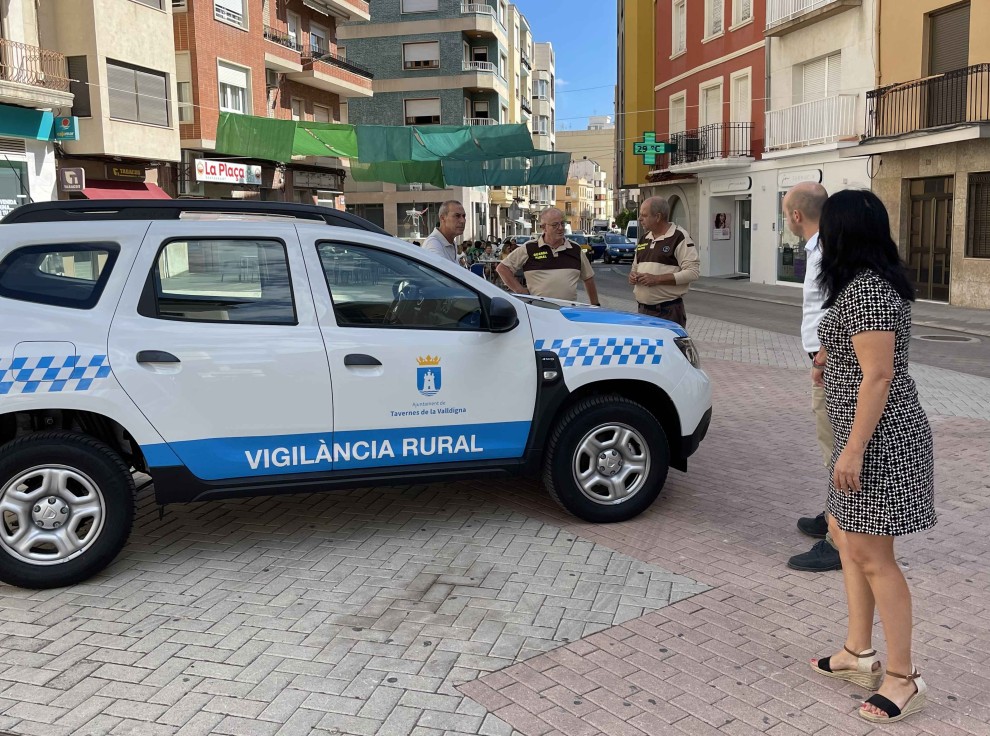 Tavernes incorpora un nuevo vehículo de vigilancia rural y agraria