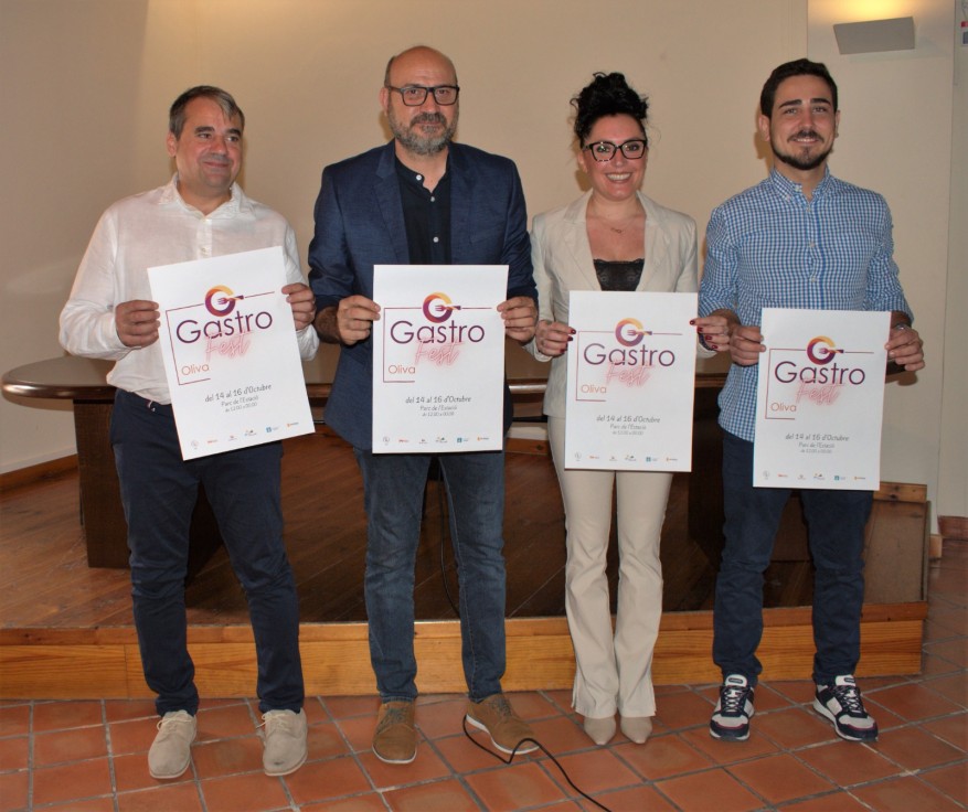 GastroFest Oliva convertirá a la ciudad en referencia de la experiencia culinaria y hostelera de la C. Valenciana