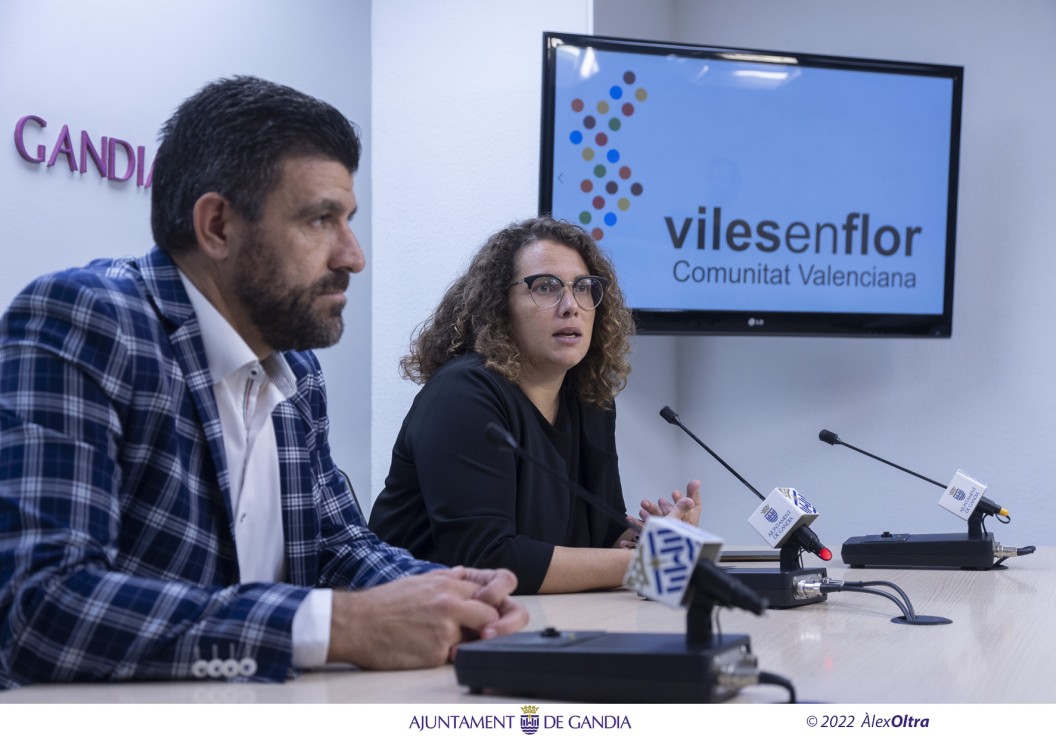 Gandia acoge la quinta edición de la Gal·la Viles en Flor