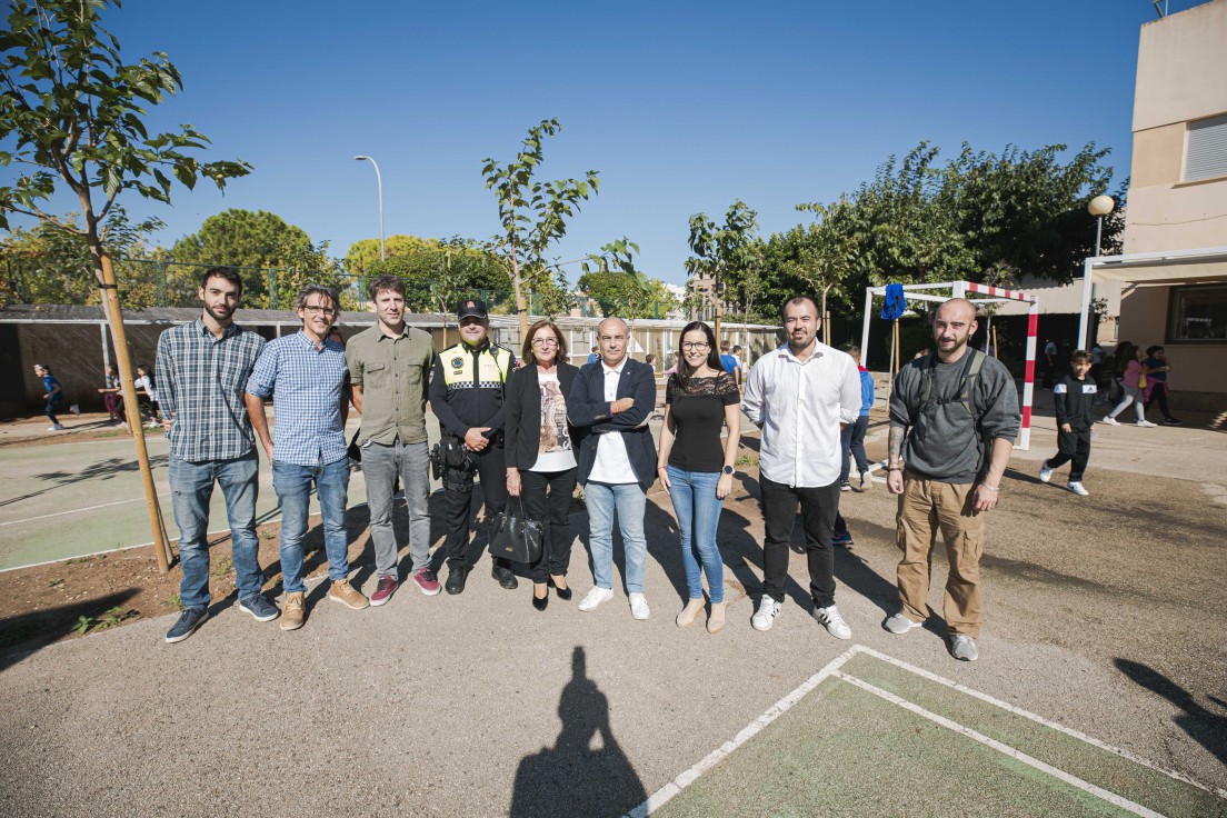 Los Presupuestos Participativos de Gandia transforman el patio del Ceip Benipeixcar