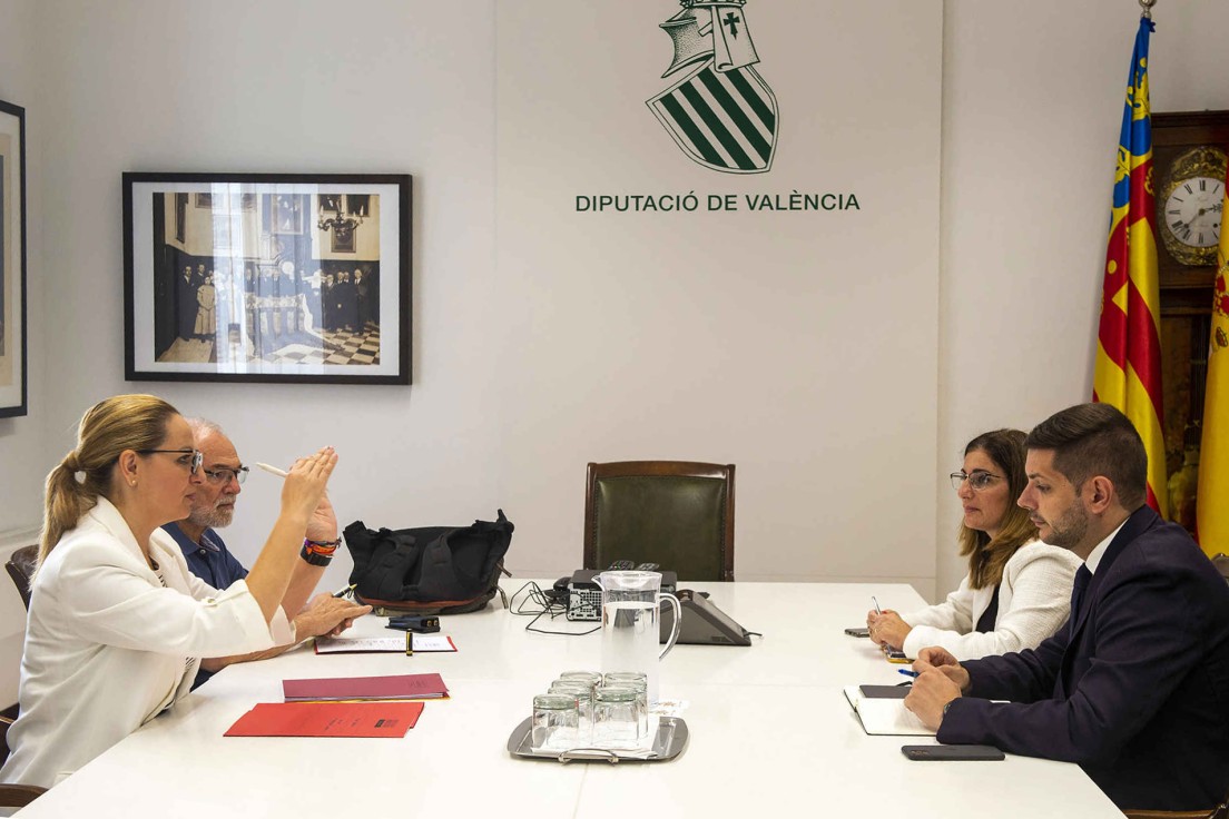 La Diputació avanza con Gandia el proyecto de construcción de la residencia de diversidad funcional