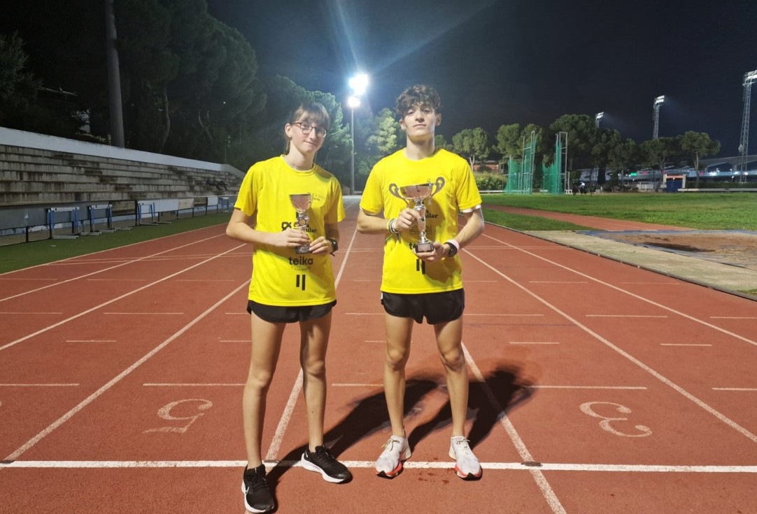 Àngels Ferrando y Marc González segundos en el Cross de Castellón