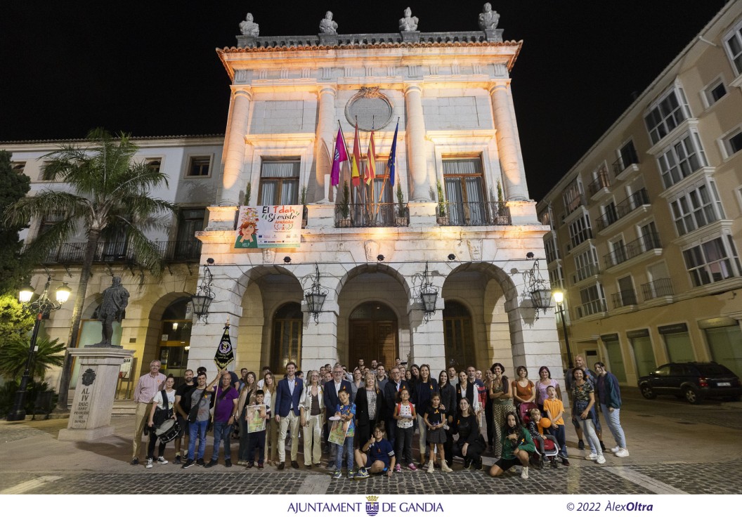 Gandia da visibilidad al Día del TDAH