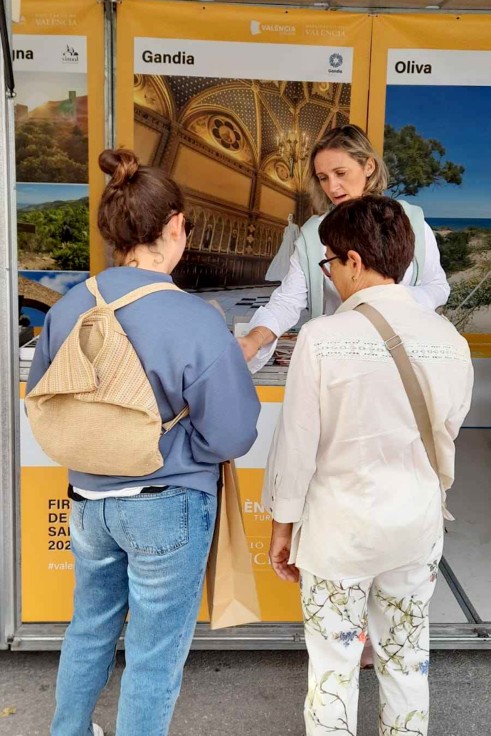 Gandia ha estado presente en la Fira de Tots Sants de Cocentaina