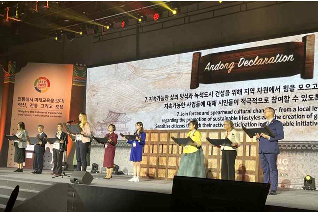 Gandia participa en la República de Corea en el Congreso Internacional de Ciudades Educadoras
