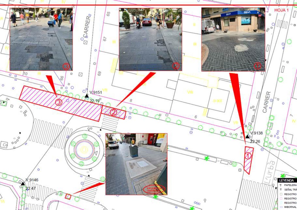 El Plan de Humanización de calles de Gandia llega a Beniopa, Grau, Germanies y Cementerio Municipal