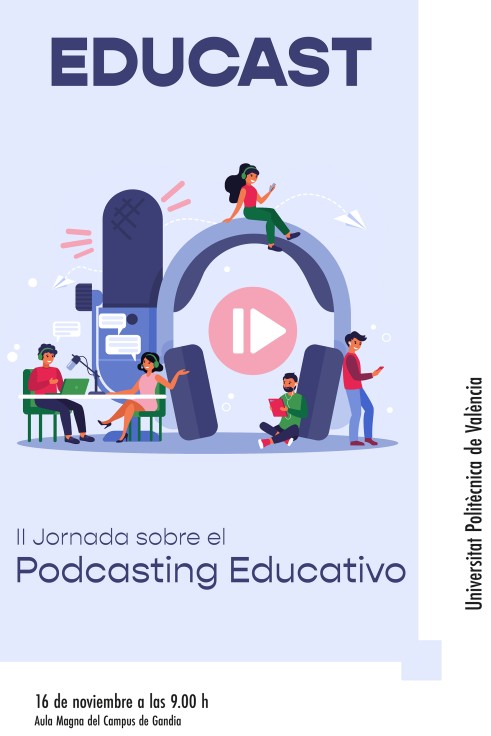 El Campus de Gandia acoge la II Jornada sobre el podcasting educativo