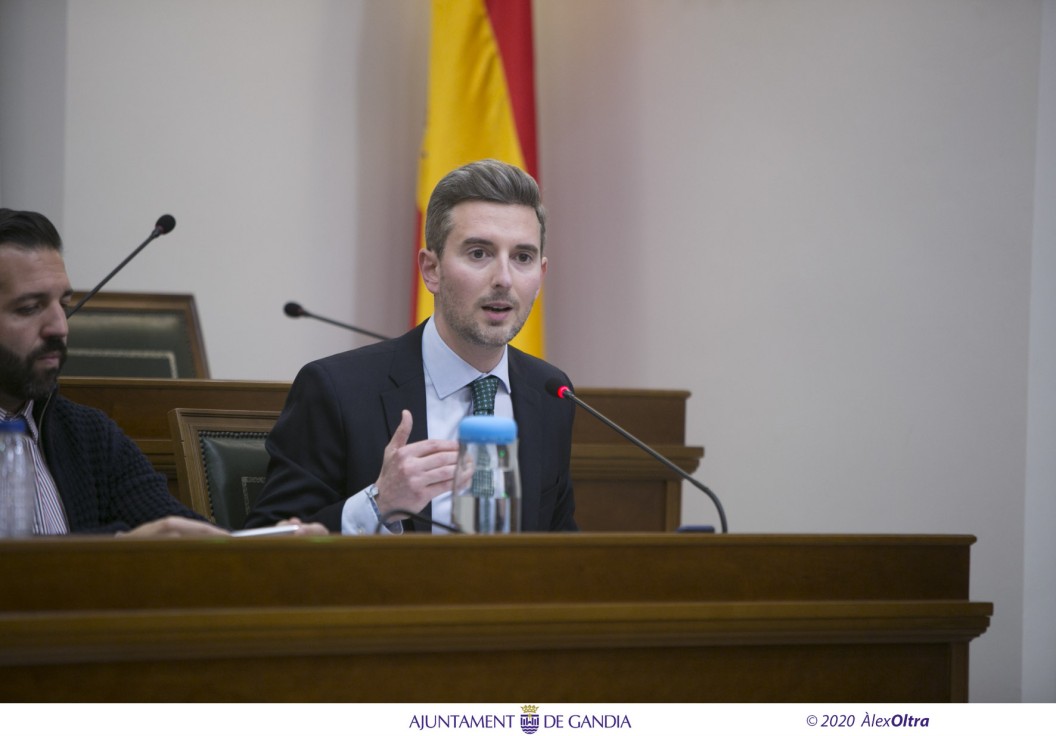 El Partido Popular pide al Gobierno de Gandia que se posicione en contra de la reforma de la sedición