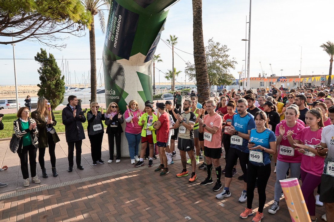 La Hope Run Gandia presencial recauda casi 13.000 euros para la investigación del cáncer de mama metastásico