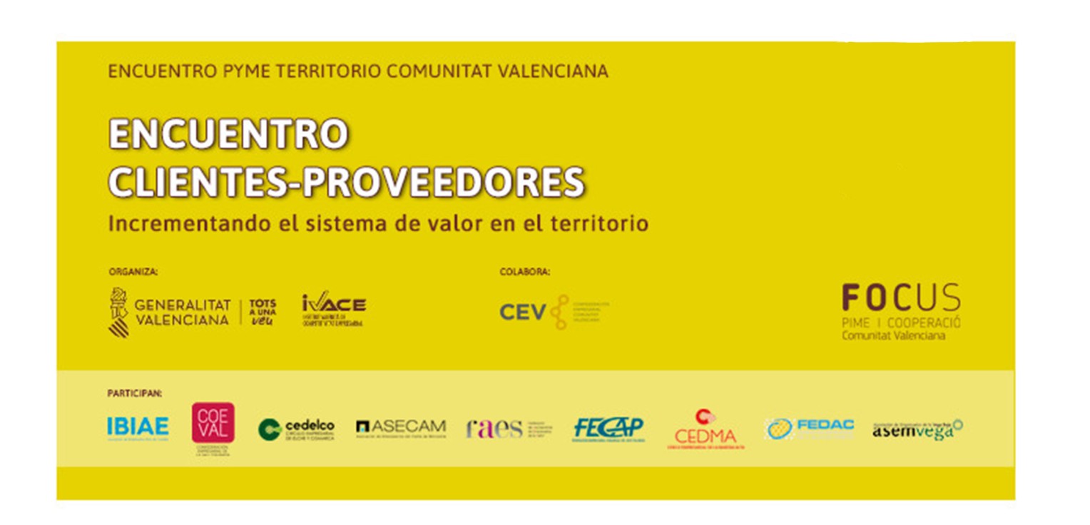 Gandia acogerá el II Encuentro Clientes-Proveedores de la Comunitat Valenciana