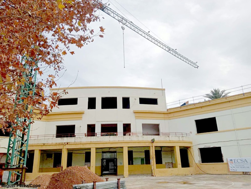 Las obras del nuevo instituto Ausiàs March de Gandia estarán finalizadas en veinte meses