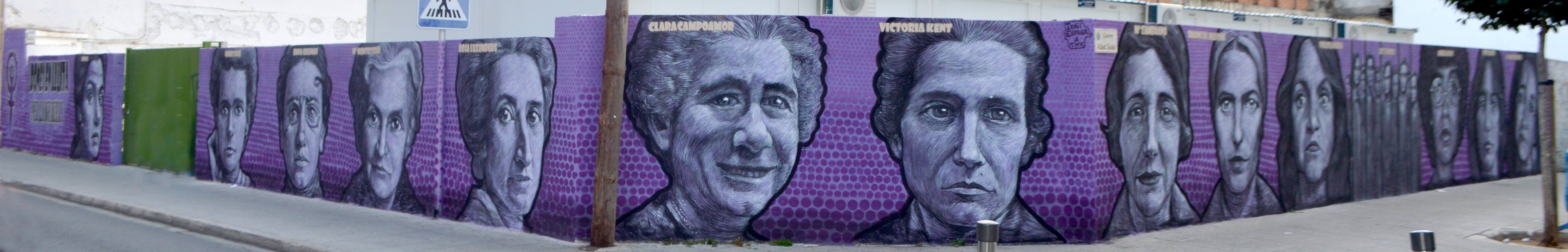 Gandia contará el 8 de Marzo con un nuevo mural dedicado a la lucha por la Igualdad