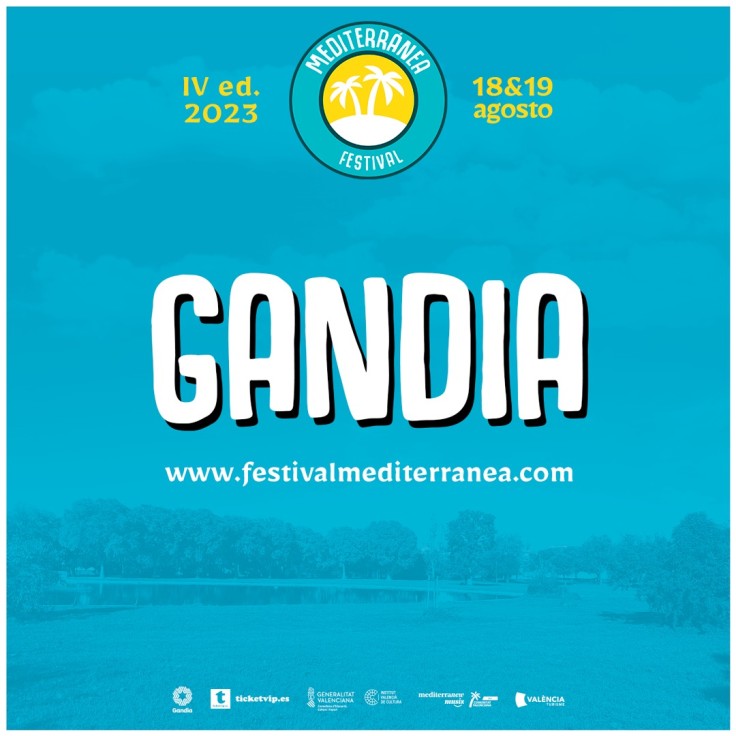 Gandia será sede del Mediterranea Festival que deja Tavernes