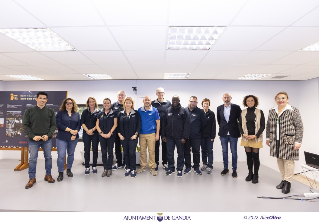 Conluye el Taller de Ocupación que ha permitido mejorar la Torre dels Pares en Gandia