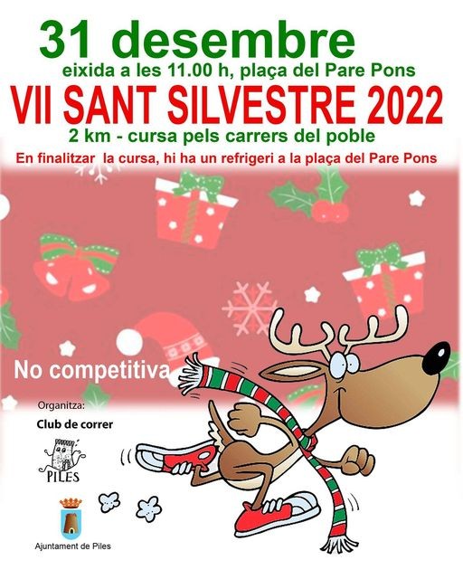 La VII Carrera San Silvestre de Piles vuelve el día 31
