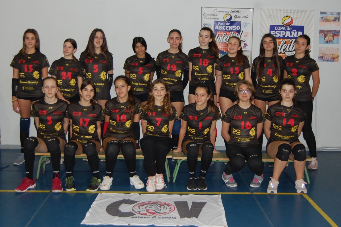El Arenas de Gandia compite desde hoy mismo en la Copa de España Infantil de Guadalajara