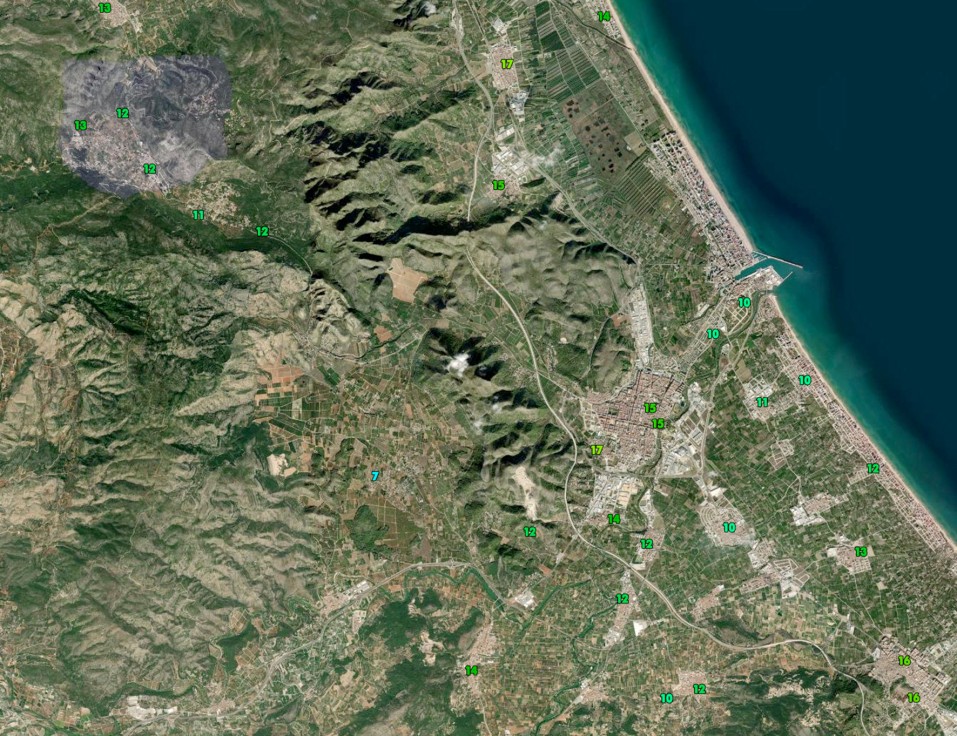 Comienza el aumento de temperaturas de la Nochevieja en la Safor