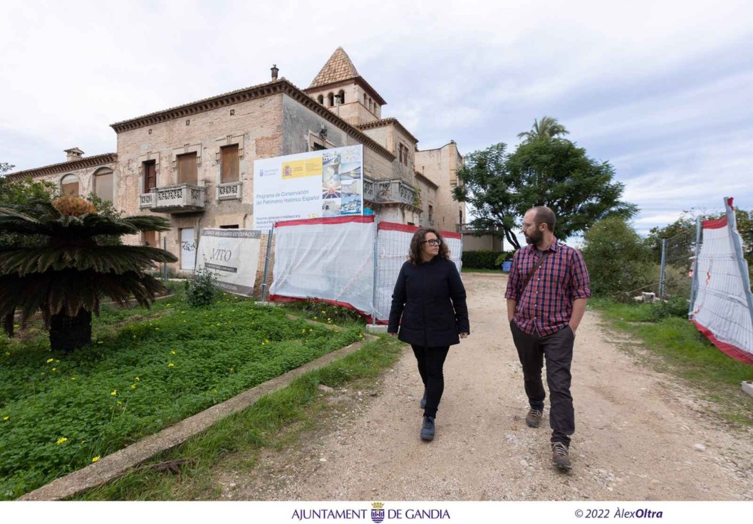 La rehabilitación de la Alqueria de la Torre dels Pares en Gandia se inicia ahora en enero