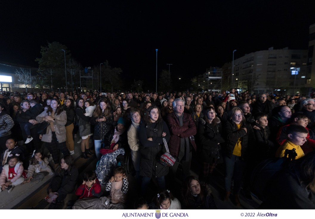 Gandia despide el año 2022 sin incidentes relevantes en los diferentes actos celebrados