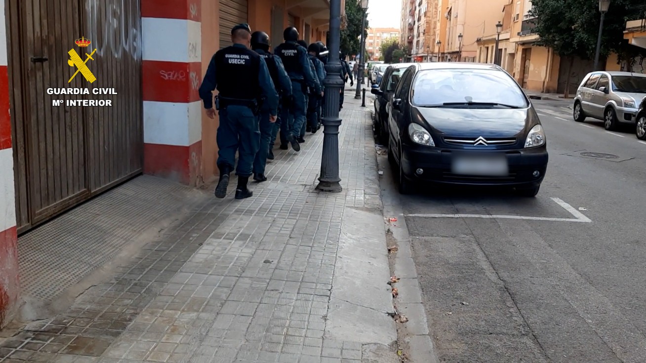 Detenido en Gandia por la Guardia Civil por formar parte de uno de los grupos criminales más especializados en robos con fuerza
