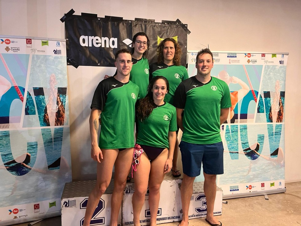 4 Medallas para el Natación Gania en el Autonómico de Invierno