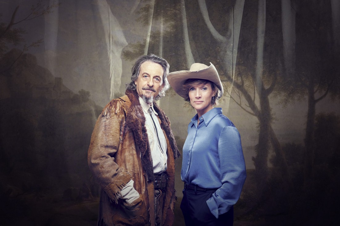 El Teatro Serrano de Gandia presenta hoy la vida de la persona más famosa de la Historia: Búffalo Bill, creador del género western