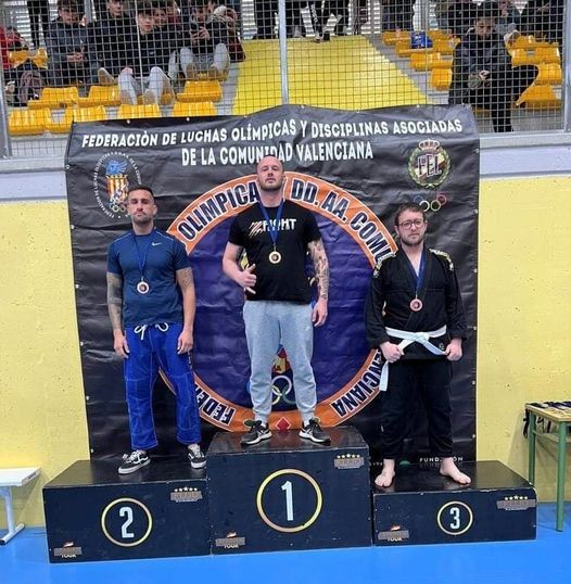 Óscar Sastre, de Palma de Gandia, consigue oro y plata en el Campeonato Autonómico de Jiu Jitsu de la Comunitat Valenciana