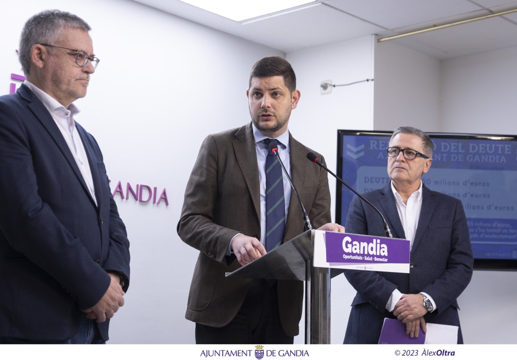 El presupuesto de 2023 transformará Gandia con una inversión de 130 millones de euros