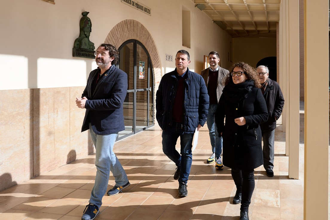Gandia y la Fundación Padre Leandro Calvo acuerdan impulsar el edificio de la Escola Pia