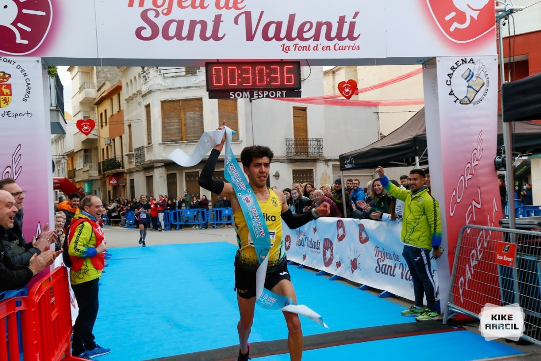 Joel Camarena gana la Volta a Peu a la Font d’en Carròs-Trofeu Sant Valentí