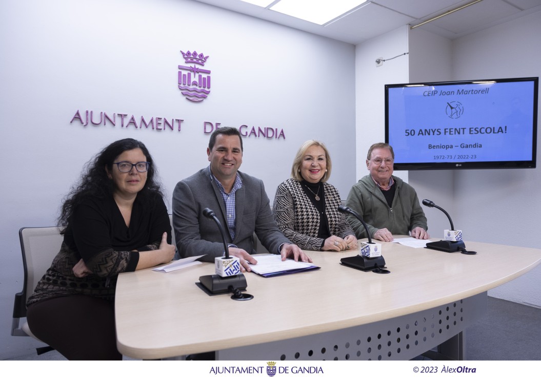 Del colegio Michavila de Beniopa al Joan Martorell de Gandia: 50 años impartiendo educación