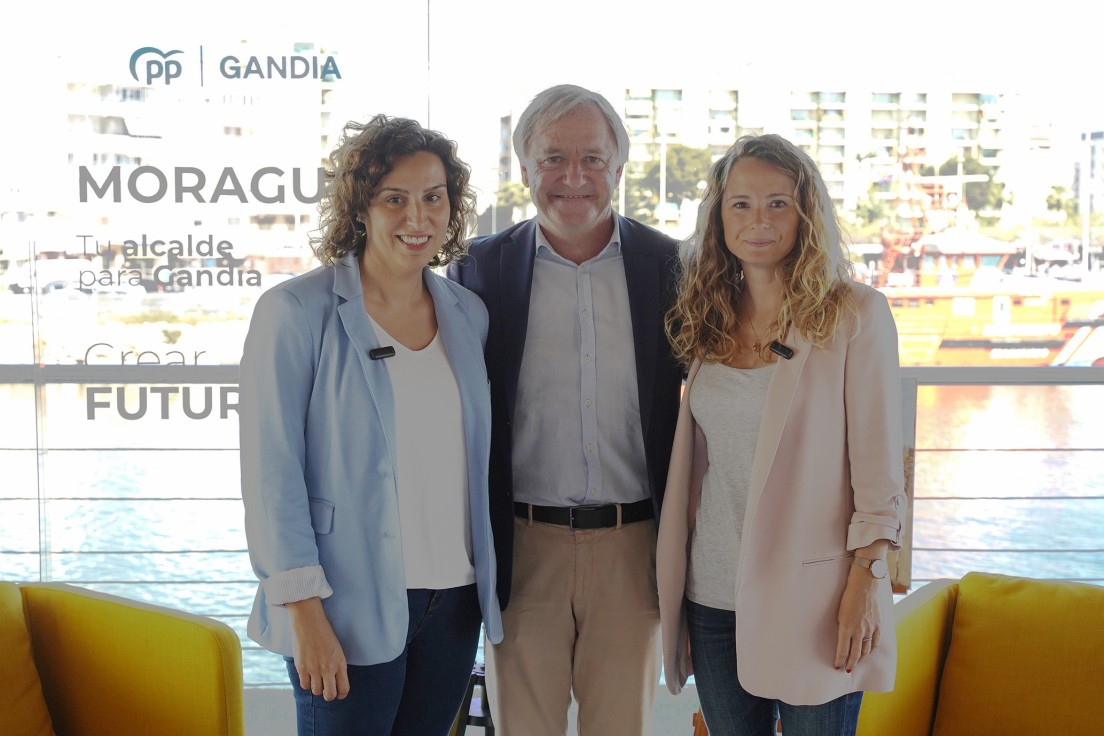 El PP de Moragues presenta a Aina Borredà y Rosabel Borrull como un equipo  “de cercanía y preparado” para el Grau de Gandia