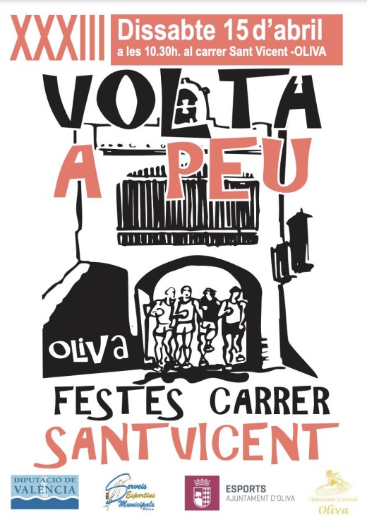 Hoy se celebra en Oliva la XXXIII Volta a Peu Festes Sant Vicent