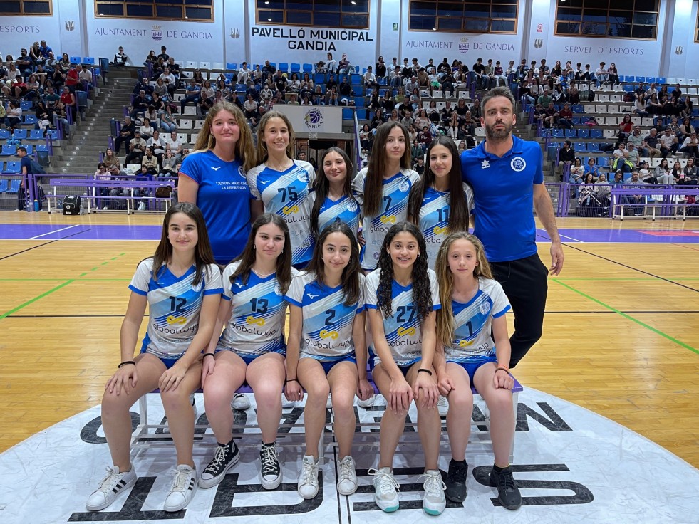 El equipo infantil del CV Gandia peleará por una plaza en el Campeonato de España