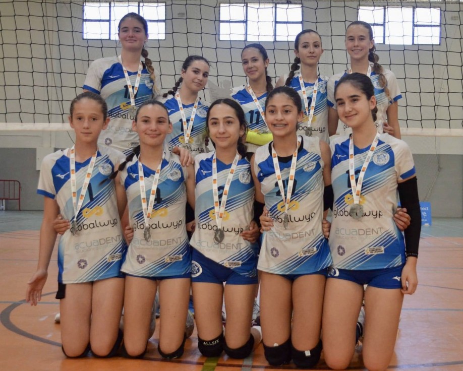 Las jugadoras del CV Gandia son subcampeonas autonómicas