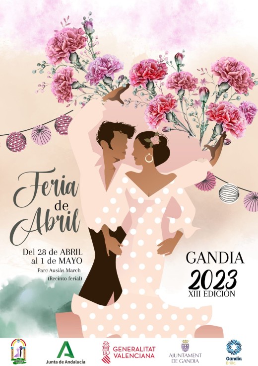 La XIII Feria de abril llega mañana a Gandia de la mano de la Casa de Andalucía