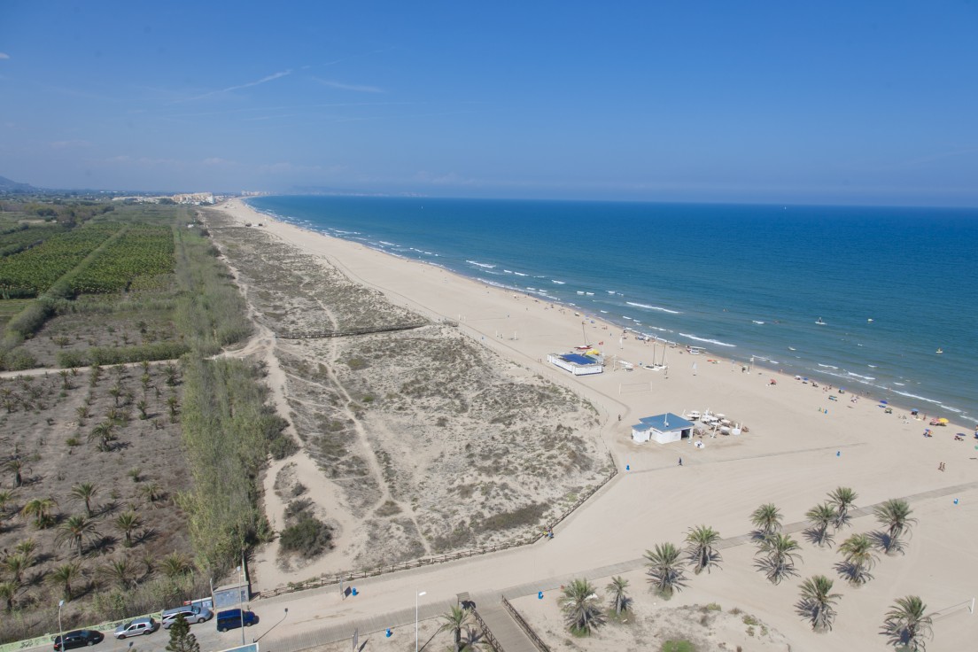 Gandia recibe más de dos millones de euros para mejorar las playas del Auir, Marenys, Venècia y la fachada marítima
