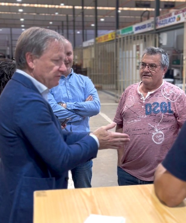 Moragues apuesta por el Mercado de Abastos de Gandia “como fuente de riqueza y crecimiento”