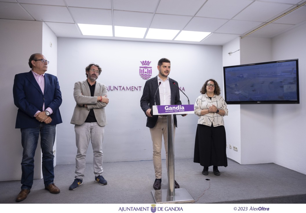 La Diputació aprueba el proyecto de Gandia para la prolongación de la Nazaret-Oliva hasta el Molí