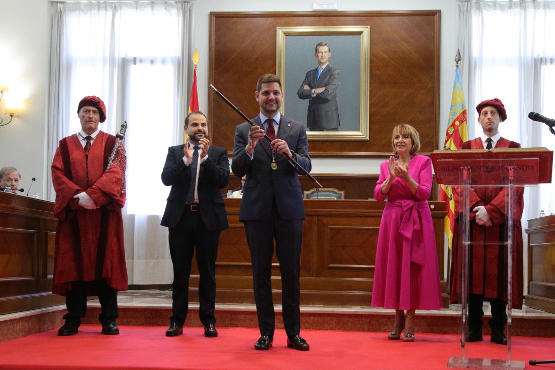 José Manuel Prieto es elegido alcalde de Gandia