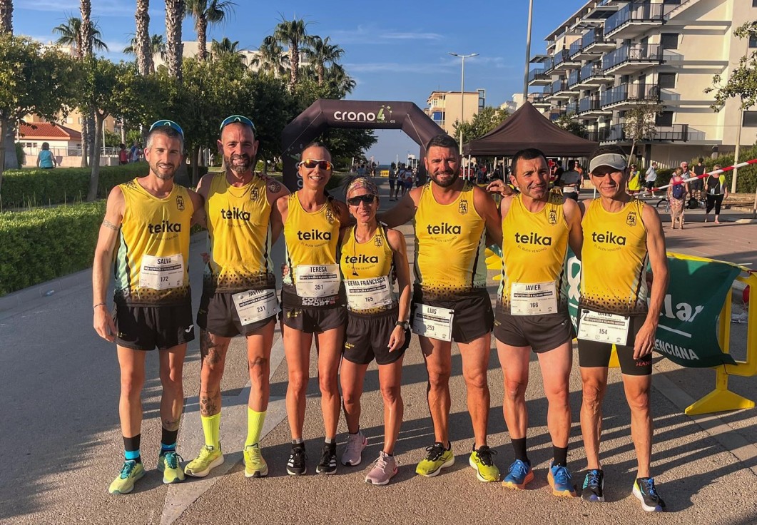 El CA Safor Teika estuvo en la carrera ‘Corre a la Mar’