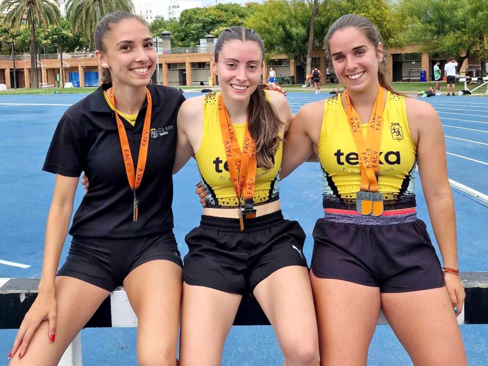 Diez medallas para el CA Safor Teika en el Campeonato Autonómico Promesa