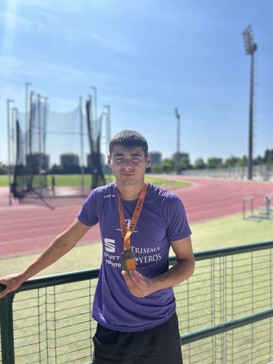 Aaron Córcoles y Pablo Vizcaíno del CC El Garbí medallistas en el Campeonato Autonómico S18