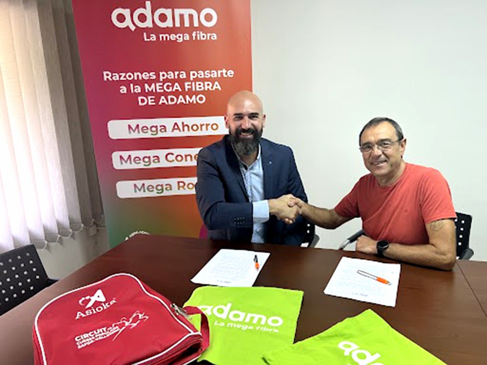 Adamo renueva como patrocinador del Circuit de Curses Populars Safor-Valldigna