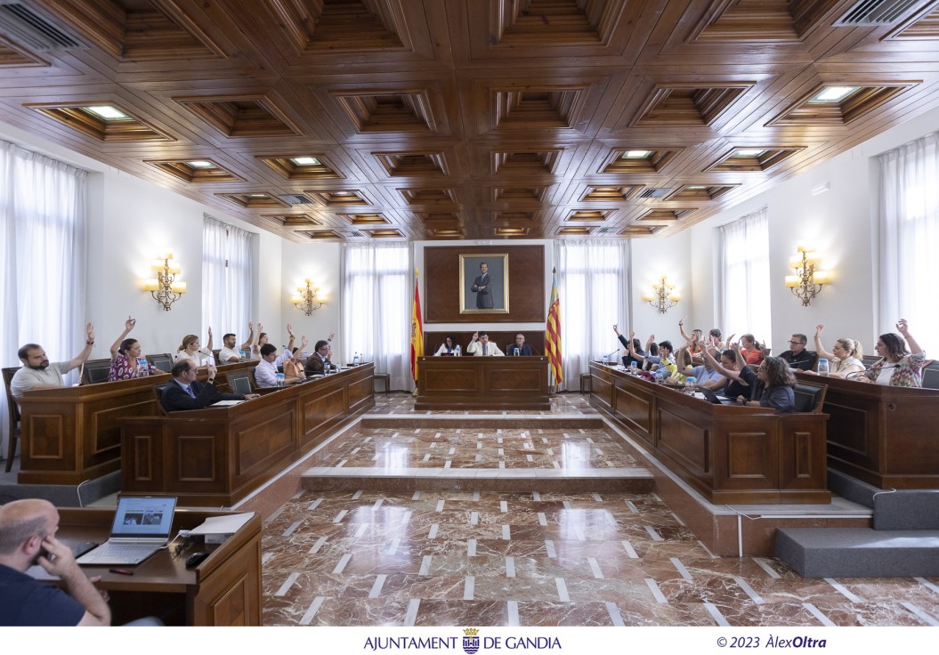 Gandia aprueba la delegación de competencias de tres actuaciones del Plan Edificant por valor de más de 23 millones de euros