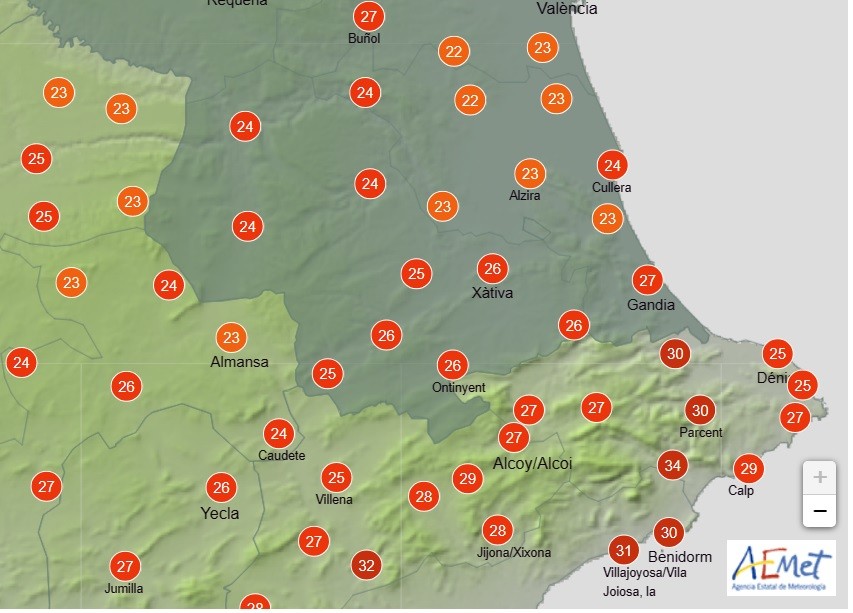 Seguimos con altas temperaturas por la ola de calor